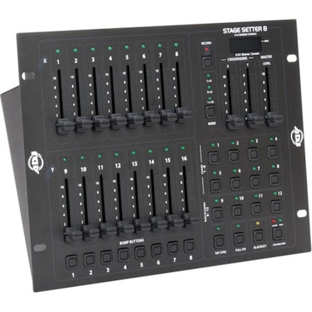 Adj 16 Channel DMX Controller STAGE SETTER 8